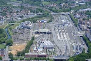 Gare de Mons (Chantier en Mai 2017)