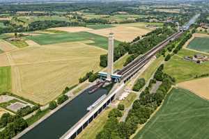 Plan Incliné de Ronquières, canal du Centre