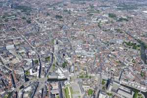 Algemene foto's van het historische centrum, Gent