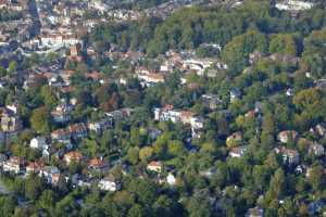 Quartiers résidentiels au sud de Uccle