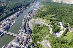 Citadelle et centre de Dinant