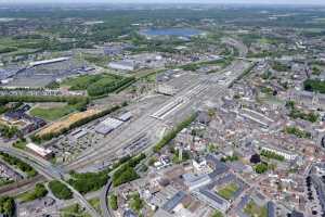 Gare de Mons (Chantier en Mai 2017)