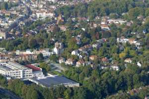 Quartiers résidentiels au sud de Uccle