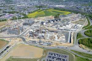 Gaasperech, Lëtzebuerg, Luxembourg - Chantier en Mai 2017