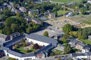 Chantier de la plateforme TERRA (Gembloux Agro-Bio Tech - UlG