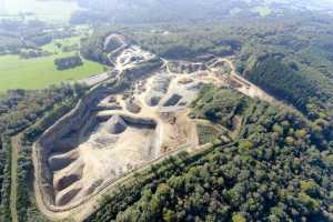 Carrière GBA - Grès du Bois d'Anthisnes - Vues basses