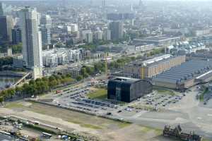 Siège de l’IBGE sur le site de Tour & Taxi (Arch:© Cepezed / Samyn & Partners)