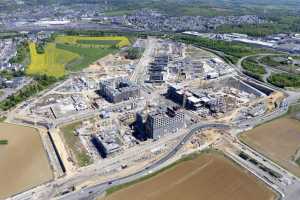 Gaasperech, Lëtzebuerg, Luxembourg - Chantier en Mai 2017