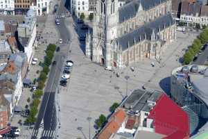 Parvis et église Saint-Christophe - Tourcoing