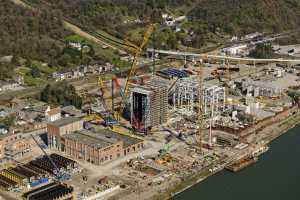Centrale des Awirs, chantier en mars 2024 (Engie Electrabel)