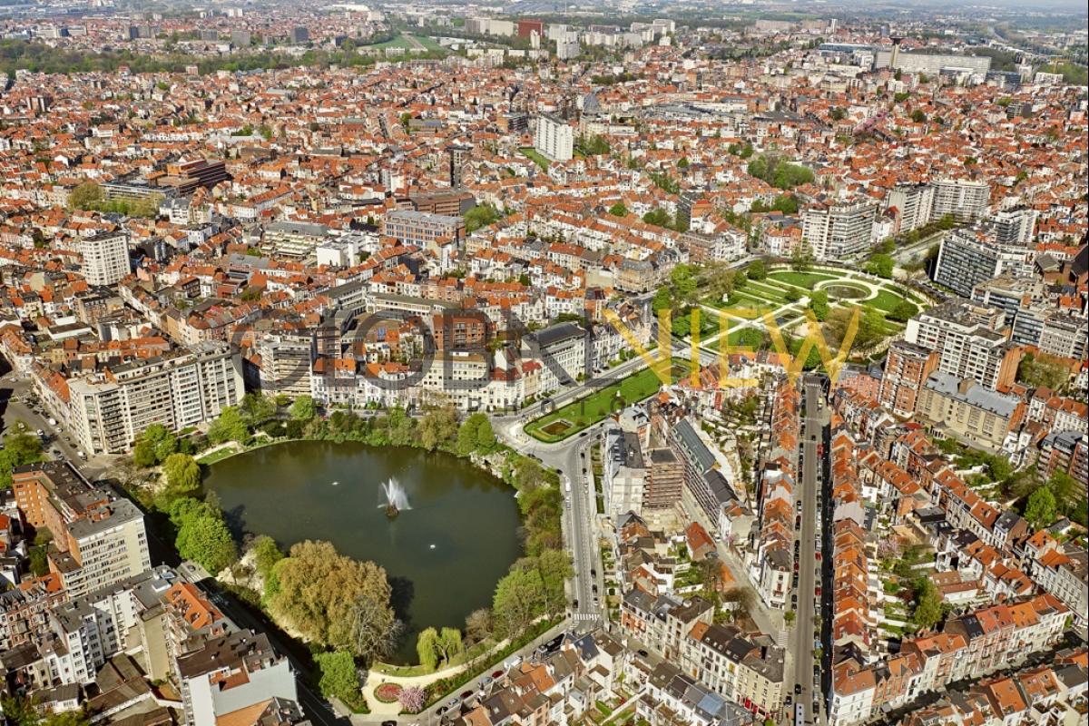 Square Marie-Louise, avenue Palmerston, les squares Ambiorix et Marguerite - Collection Brussel'Air