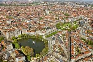 Square Marie-Louise, avenue Palmerston, les squares Ambiorix et Marguerite - Collection Brussel'Air