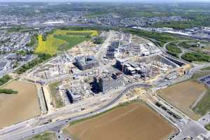 Gaasperech, Lëtzebuerg, Luxembourg - Chantier en Mai 2017