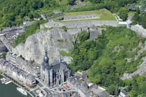 Citadelle et centre de Dinant