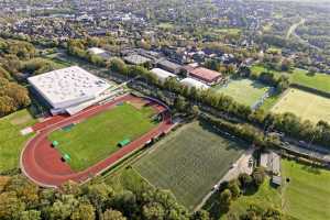 Centre sportif du Blocry, Piste Indoor - Louvain-la-Neuve