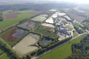 Raffinerie Tirlemontoise, site de Longchamps - Bassins de déantation