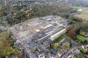 Anciennes Papeteries de Genval - Chantier en Novembre 2013