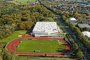 Centre sportif du Blocry, Piste Indoor - Louvain-la-Neuve