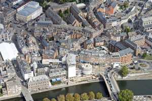 Centre Culturel de Namur - Chantier en Sept 2018 (Arch: Ph. Samyn & Partners)