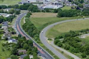 N3, entrée Est de Battice