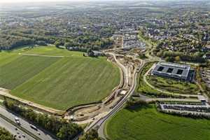 Echangeur N4-E411, Entrée 8a Louvain-la-Neuve