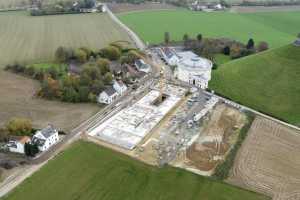 Mémorial de la Butte du Lion de Waterloo - Chantier en Novembre 2013