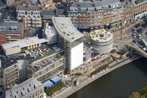 Centre Culturel de Namur - Chantier en Sept 2018 (Arch: Ph. Samyn & Partners)