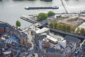 Centre Culturel de Namur - Chantier en Sept 2018 (Arch: Ph. Samyn & Partners)