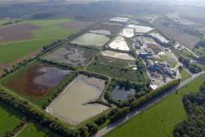 Raffinerie Tirlemontoise, site de Longchamps - Bassins de déantation