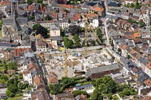 Centre Culturel de Braine-l'Alleud (chantier en Mai 2022)