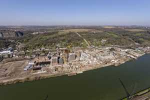 Centrale des Awirs, chantier en mars 2024 (Engie Electrabel)