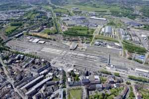 Gare de Mons (Chantier en Mai 2017)