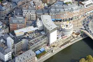 Centre Culturel de Namur - Chantier en Sept 2018 (Arch: Ph. Samyn & Partners)