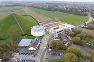 Mémorial de la Butte du Lion de Waterloo - Chantier en Novembre 2013