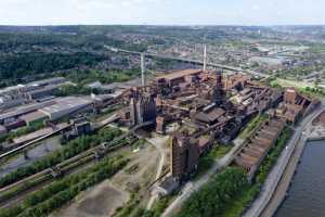 haut-fourneau B d'ArcelorMittal à Ougrée