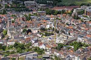 Centre Culturel de Braine-l'Alleud (chantier en Mai 2022)