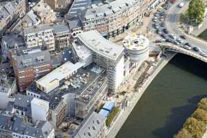 Centre Culturel de Namur - Chantier en Sept 2018 (Arch: Ph. Samyn & Partners)