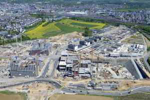 Gaasperech, Lëtzebuerg, Luxembourg - Chantier en Mai 2017