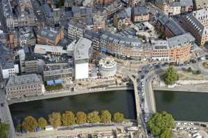 Centre Culturel de Namur - Chantier en Sept 2018 (Arch: Ph. Samyn & Partners)