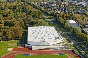 Centre sportif du Blocry, Piste Indoor - Louvain-la-Neuve