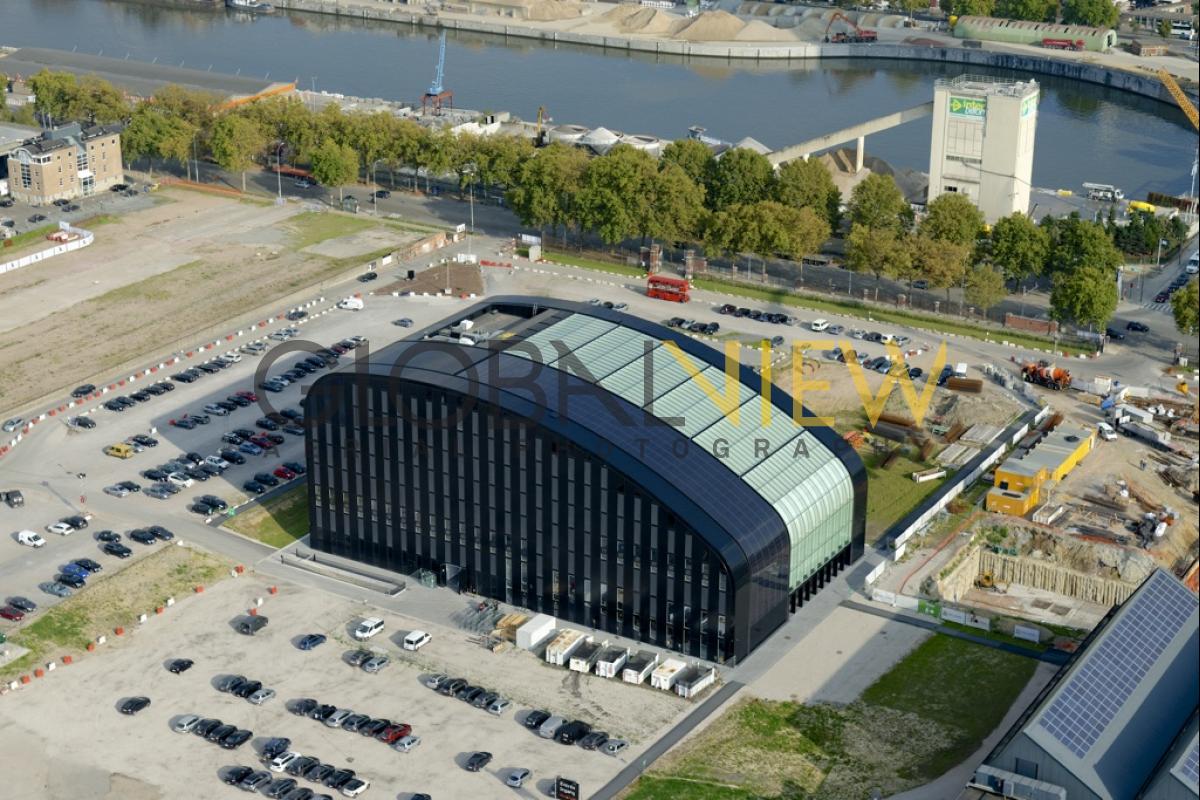 Siège de l’IBGE sur le site de Tour & Taxi (Arch:© Cepezed / Samyn & Partners)