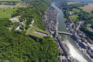 Citadelle et centre de Dinant