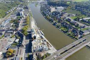 Port du Bon Dieu - projet immobilier en bord de Meuse à Namur