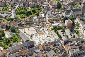 Centre Culturel de Braine-l'Alleud (chantier en Mai 2022)