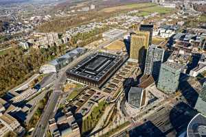 CURIA - Porte de l'Europe, Kirchberg, Grand-Duché du Luxembourg