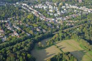 Quartiers résidentiels au sud de Uccle