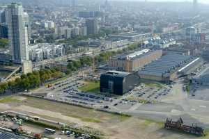 Siège de l’IBGE sur le site de Tour & Taxi (Arch:© Cepezed / Samyn & Partners)