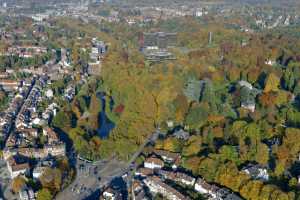 Place Wiener, étangs du Leybeek - Watermael-Boitsfort