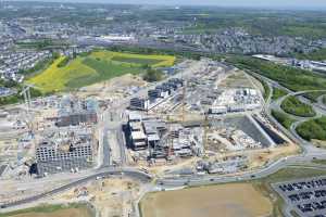 Gaasperech, Lëtzebuerg, Luxembourg - Chantier en Mai 2017