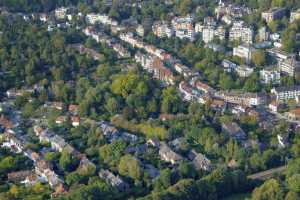 Quartiers résidentiels au sud de Uccle